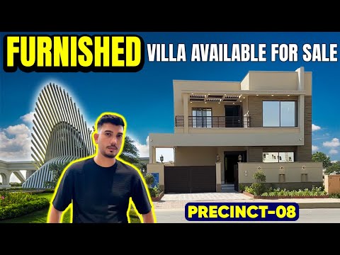 Furnished Villa 250 Sqyards For Sale Precinct-8 In bahria Town Karachi || Bahria Homes