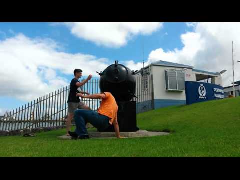 Devonport Naval Base - Jump On John