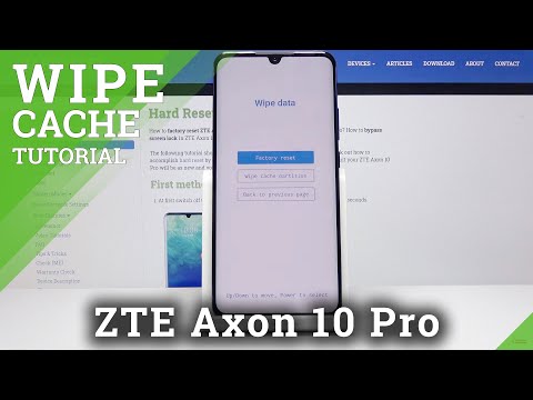 How to Wipe Cache in ZTE Axon 10 Pro – Reset Cache Partition