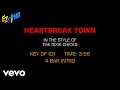 Dixie Chicks - Heartbreak Town (Karaoke EZ Sing)