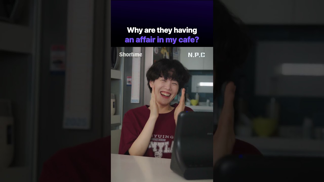 Opened the café ready for anything… ended up the affair hotspot 🥹 #NonPlayerCharacter #Shortime