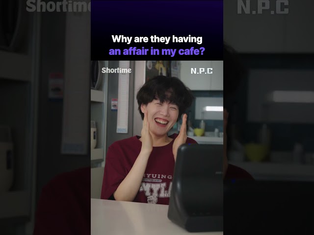 Opened the café ready for anything… ended up the affair hotspot 🥹 #NonPlayerCharacter #Shortime