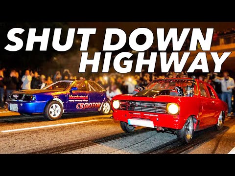 Cops Can’t Stop These Races - SWEDEN Street Racing!