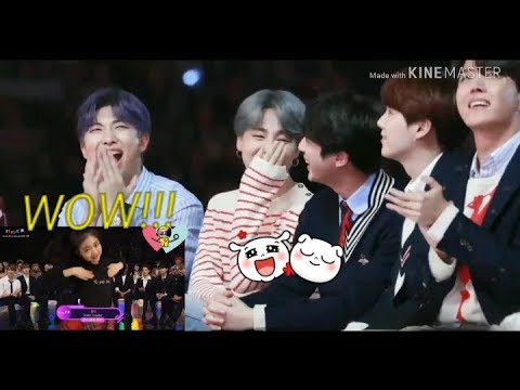 [MMA 2018] 120118 BTS Genuine reaction to a little girl