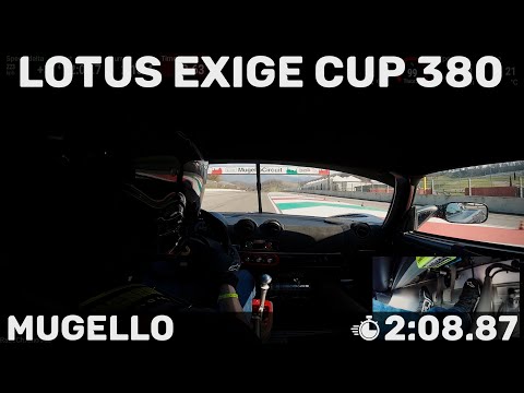 Best Laps at Mugello with Lotus Exige Cup 380 | KR-Motorsport March 2023