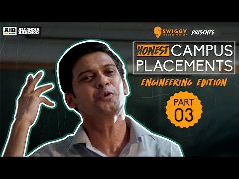 AIB : Honest Engineering Campus Placements | Part 03