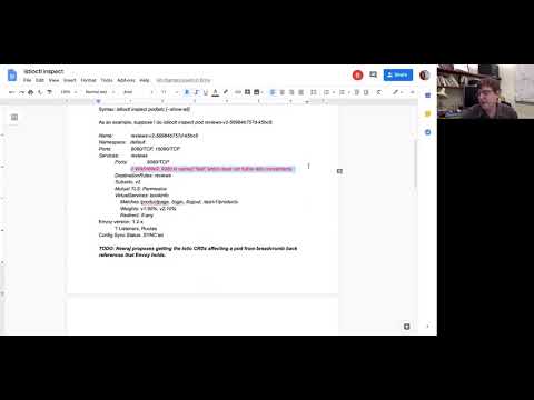 Istio UX Working group meeting June 25