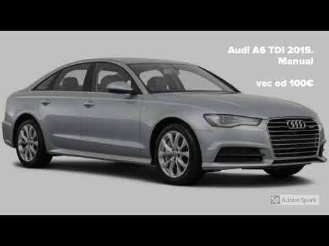 Audi A6 TDI 2015. Manual / BESTRENT.rs
