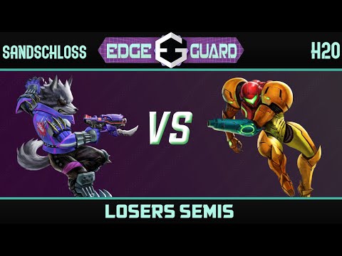 Sandschloss (Wolf, Lucina) vs H20 (Samus) - Edge Guard 43 Losers Semis