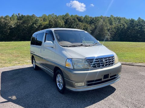 Thumbnail for TechMotorsPostalCars.com 2000 Toyota Grand Hiace 48K Miles Factory RHD USA Right Hand Drive POV RCA by Toyota Grand HiAce