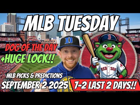 MLB Picks Today Tuesday 9/2/2025 | Free MLB Best bets, Predictions and Player Props