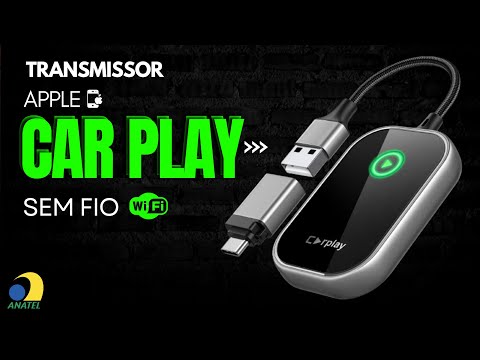 Carplay Sem Fio Dongle Adaptador Apple Carplay para iPhone