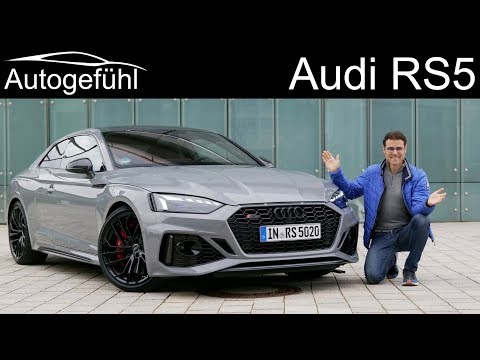 Audi RS5 Coupé FULL REVIEW 2020 with Autobahn test - Autogefühl