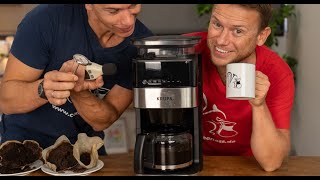 Kaffeemaschine mit Mahlwerk im Test: Krups Grind Aroma