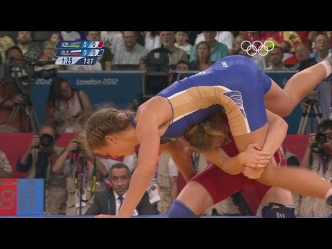 Women's Freestyle 55kg Bronze Medal Matches - London 2012 Olympics