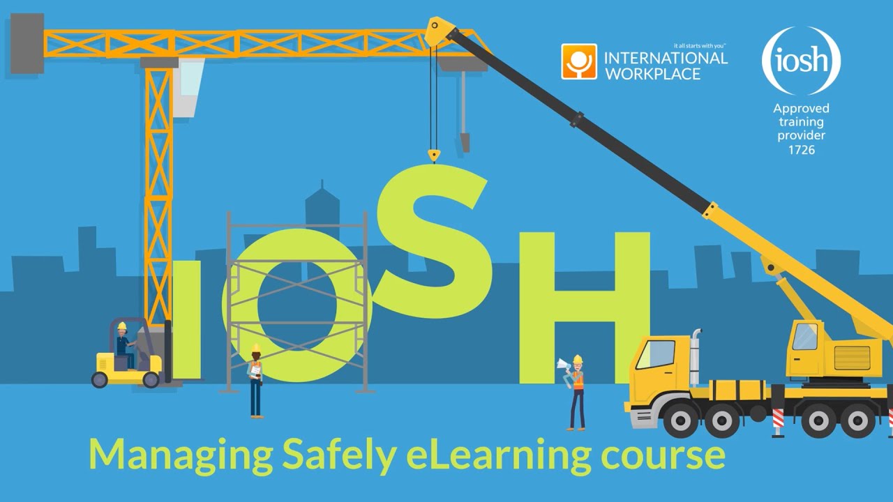 Award-winning IOSH Managing Safely courses since 2008. 25 years experience. 12,000 IOSH courses!