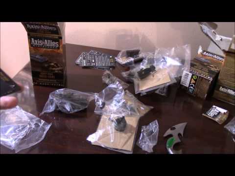 Axis and Allies unboxing!