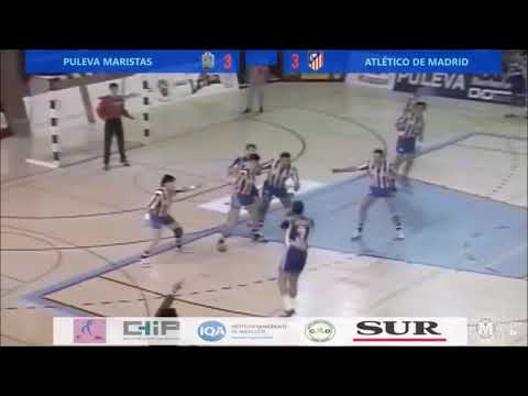 1992-93 Liga ASOBAL.- Puleva Marista Vs. Atlético Madrid Alcobendas