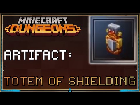Totem Of Shielding - Minecraft Dungeons Artifact [Pre-release Analysis]
