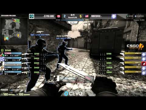 Winterfox vs Ze Pug Godz Game 1 (CEVO-P CS:GO Season 9) - LATORR & Dust