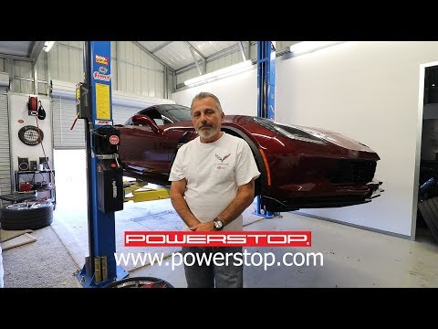 How to Change Brakes on a Grand Sport C7 Corvette Sponsored by PowerStop Brakes