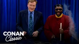 Isaac Hayes &amp; Conan Make Chocolate Salty Balls | Late Night with Conan O’Brien