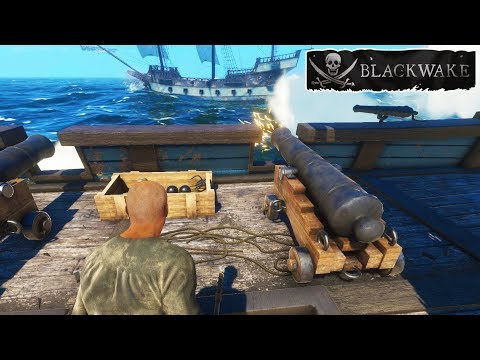 The BEST PIRATE  of ALL TIME! Ever! (Blackwake Pirate Ship Simulator Gameplay Part 2)