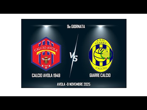 HIGHLIGHTS incontro di calcio: Avola-Giarre 6-0 (09 Novembre 2025)