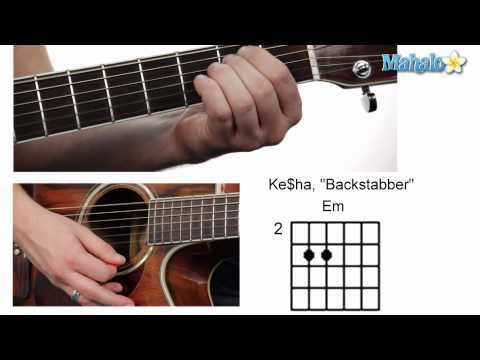 How to Play "Backstabber" by Kesha on Guitar (Verse and Chorus)