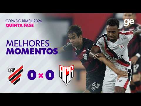 Gols e lances de Athletico Paranaense x Atlético-GO