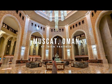 FULL TOUR - Al Bustan Palace in Muscat, Oman!