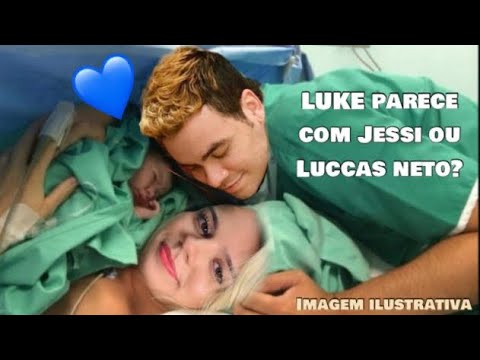 FILHO DO LUCCAS NETO  NASCEU PARECE COM O PAI OU COM A MÃE?