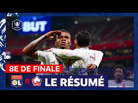 Coupe de France : les temps forts d'Olympique Lyonnais - LOSC Lille  : 2-1 I FFF 2024