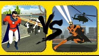 ► Superhero vs Naxeex Superhero (Naxeex LLC) Crime Simulation gameplay competition 2018 Android