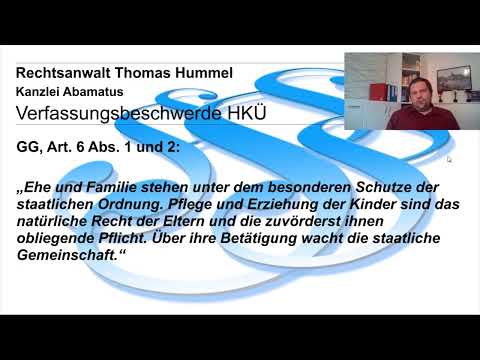 Die Verfassungsbeschwerde im HKÜ-Verfahren