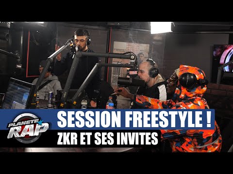 Zkr - Session freestyle avec Nessbeal, Decimo & Favé ! #PlanèteRap