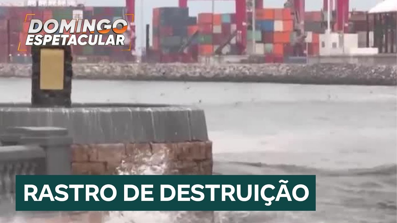 Ondas gigantes de até quatro metros invadem cidades e preocupam autoridades do Peru e Equador