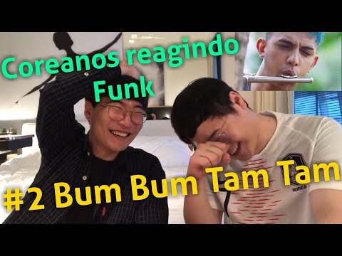 Coreanos reagindo Funk #2 "MC Fioti - Bum Bum Tam Tam" [QuadradinhoTV]