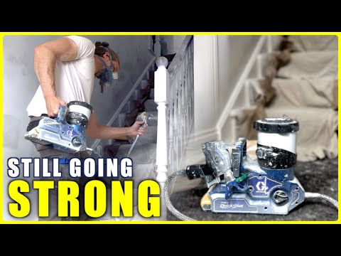 How I Spray Using a Graco QuickShot. Paint a Room Like a PRO