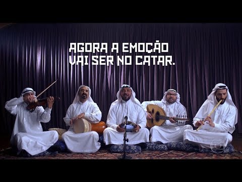 Chamada da Copa no Catar 2022 na Globo