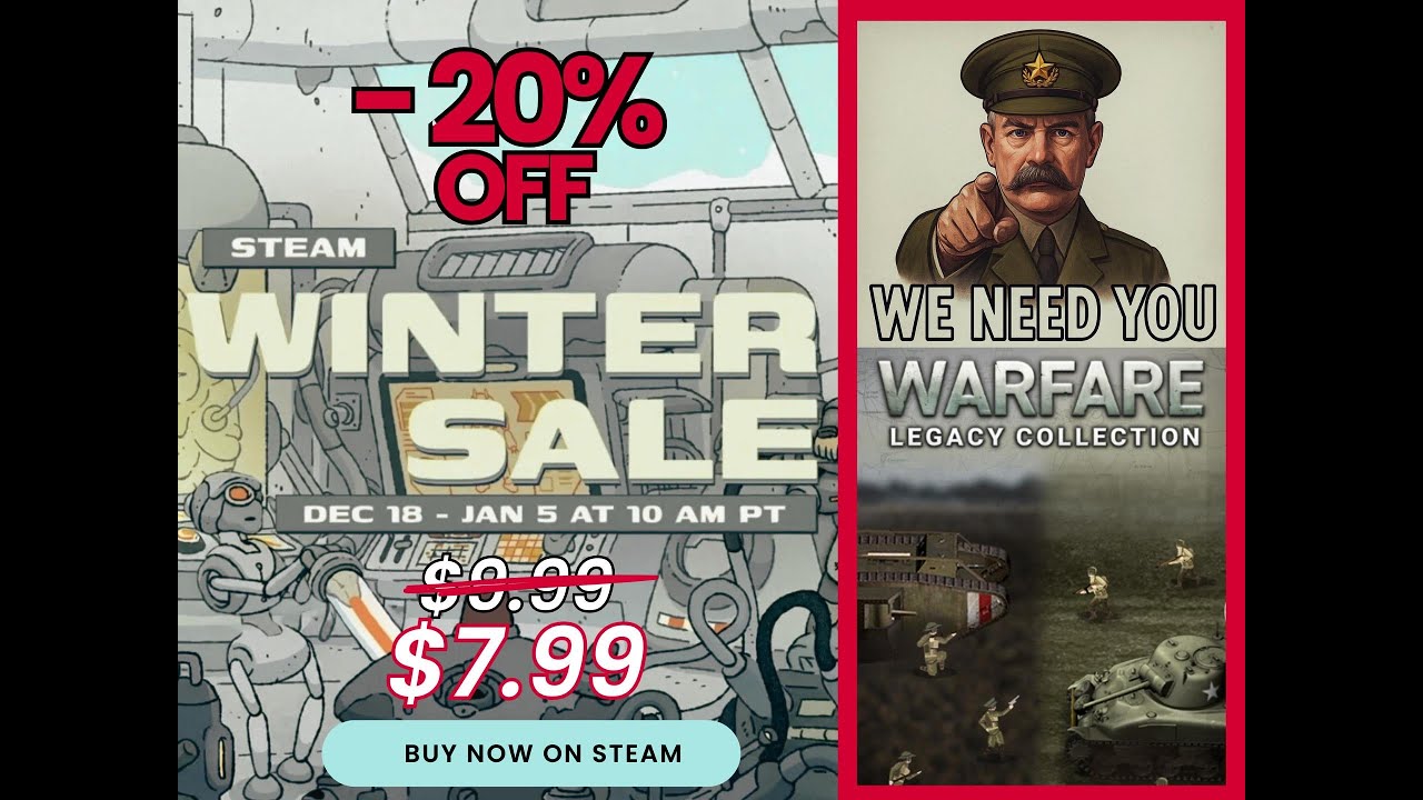 2025 Steam Winter Sale: Warfare Legacy Collection Prevuew