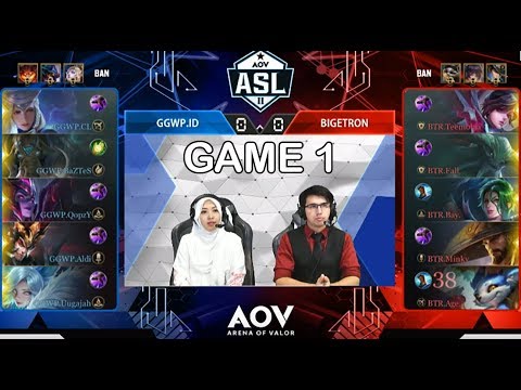 GGWP VS BTR | ASL SEASON 2 | GAME 1 Arena of Valor