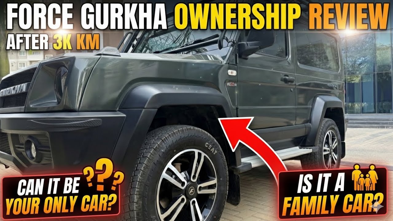 3000 km Force Gurkha Ownership Review | Highway & City Performance | Still worth in 2026?