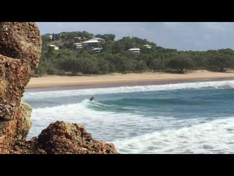 Fun waves at Agnes Waters