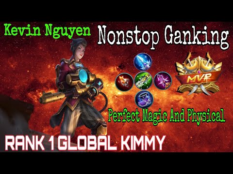 Hyper Carry Kimmy Nonstop Roaming And Ganking Top 1 Global Kimmy Mobile legends bang bang