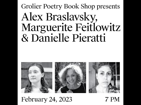 Grolier Hybrid Reading — Alex Braslavsky, Marguerite Feitlowitz and Danielle Pieratti (HD 2023)