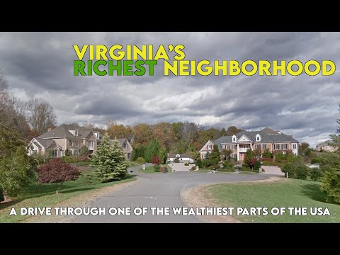 A drive through Fairfax County, the Wealthiest Region in Virginia