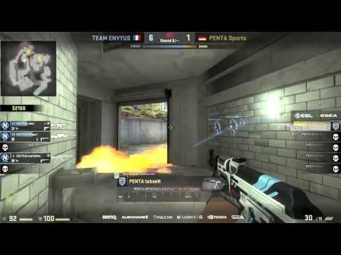CS:GO - EnVyUs vs Penta - tabseN Goes Huge
