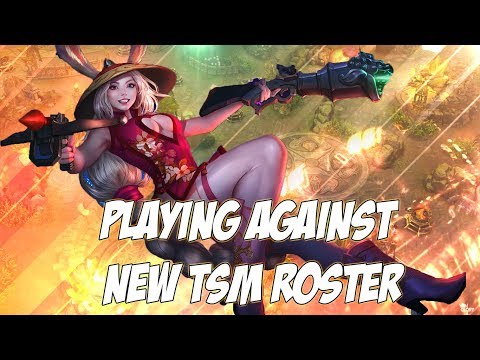 Vainglory 5v5 - Playing Against New TSM Roster Pt1 *INSANE GAME*