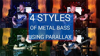 Video thumbnail for Parallax Demo | 4 Styles of Metal Bass ft. Caparison Dellinger Bass by Neural DSP